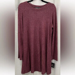 NEW Fortune + Ivy Stitch Fix Hacci Soft Long Sleeve Sweater Fall Dress Size XL